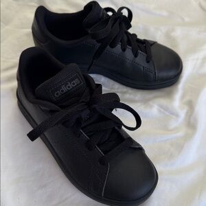Adidas Kids Black Sneakers, size 12, NWOT